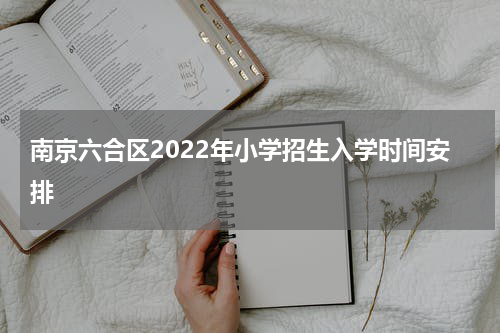 南京六合区2022年小学招生入学时间安排
