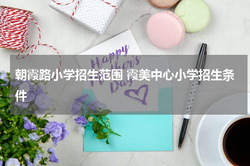 朝霞路小学招生范围 霞美中心小学招生条件