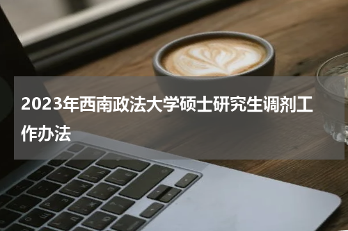 2023年西南政法大学硕士研究生调剂工作办法