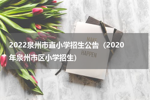 2022泉州市直小学招生公告（2020年泉州市区小学招生）