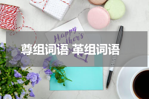 尊组词语 革组词语