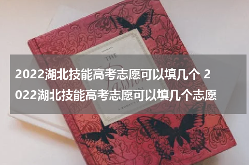 2022湖北技能高考志愿可以填几个 2022湖北技能高考志愿可以填几个志愿