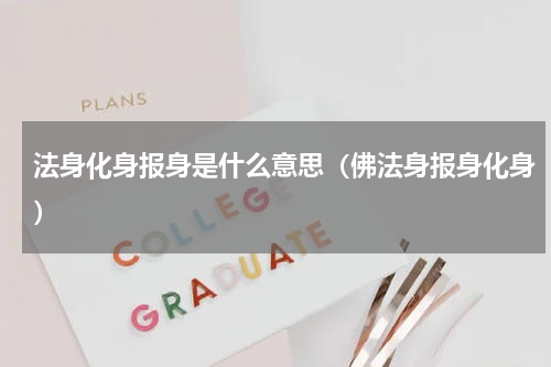 法身化身报身是什么意思（佛法身报身化身）