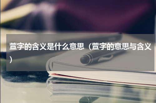 萱字的含义是什么意思（萱字的意思与含义）