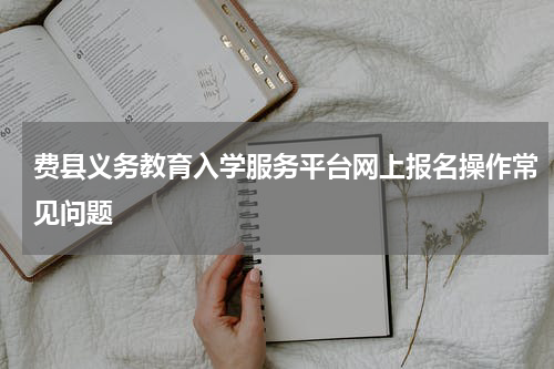 费县义务教育入学服务平台网上报名操作常见问题