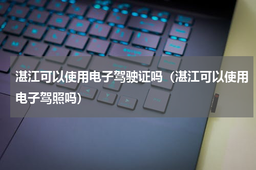 湛江可以使用电子驾驶证吗（湛江可以使用电子驾照吗）