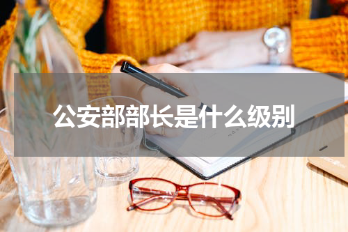 公安部部长是什么级别