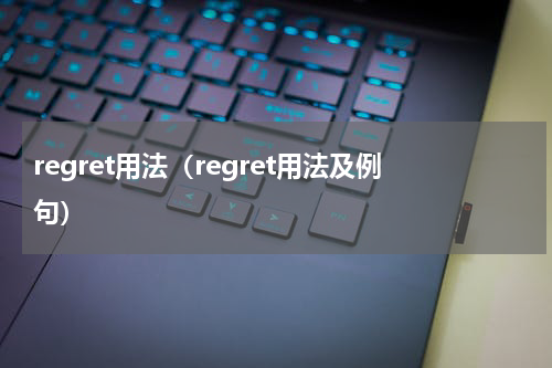 regret用法(regret用法及例句)