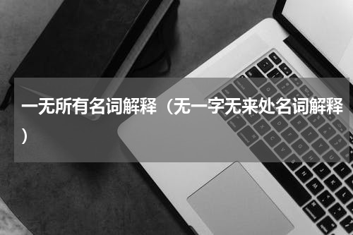一无所有名词解释（无一字无来处名词解释）