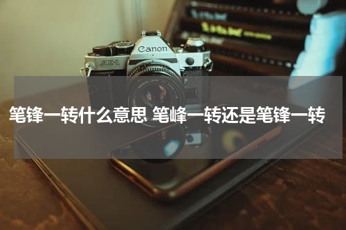 笔锋一转什么意思 笔峰一转还是笔锋一转