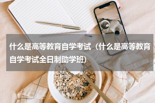 什么是高等教育自学考试(什么是高等教育自学考试全日制助学班)