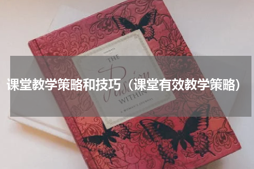 课堂教学策略和技巧(课堂有效教学策略)