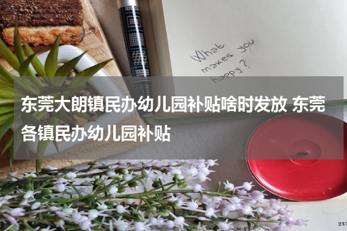 东莞大朗镇民办幼儿园补贴啥时发放 东莞各镇民办幼儿园补贴