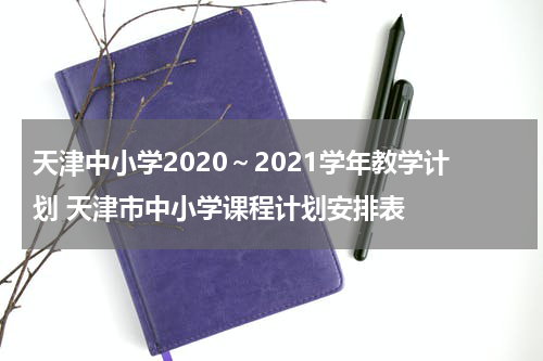 天津中小学2020～2021学年教学计划 天津市中小学课程计划安排表