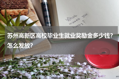 苏州高新区高校毕业生就业奖励金多少钱？怎么发放？