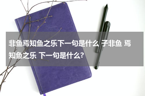 非鱼焉知鱼之乐下一句是什么 子非鱼 焉知鱼之乐 下一句是什么?