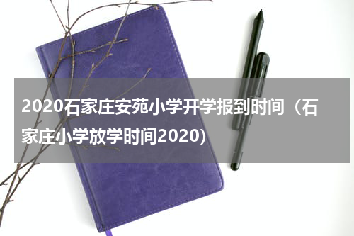 2020石家庄安苑小学开学报到时间（石家庄小学放学时间2020）