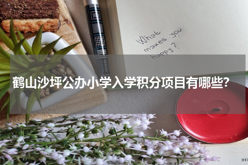 鹤山沙坪公办小学入学积分项目有哪些？