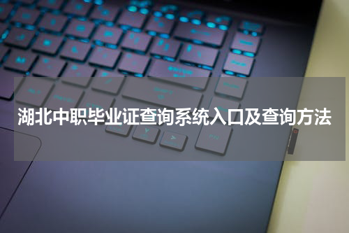 湖北中职毕业证查询系统入口及查询方法