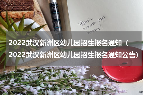 2022武汉新洲区幼儿园招生报名通知（2022武汉新洲区幼儿园招生报名通知公告）