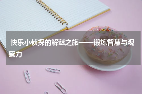 快乐小侦探的解谜之旅——锻炼智慧与观察力