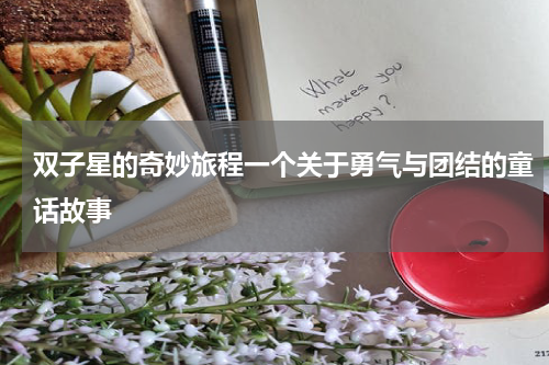 双子星的奇妙旅程一个关于勇气与团结的童话故事