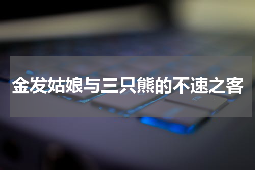 金发姑娘与三只熊的不速之客
