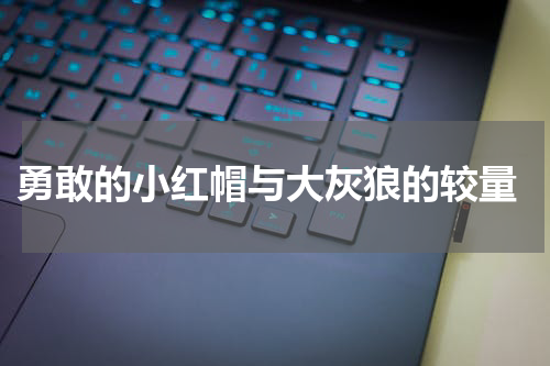  勇敢的小红帽与大灰狼的较量