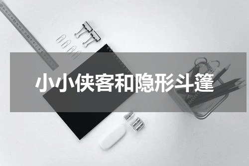 小小侠客和隐形斗篷