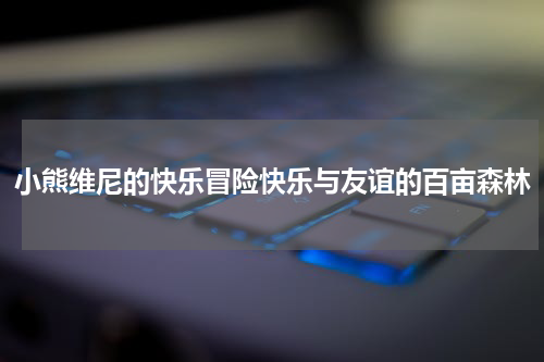 小熊维尼的快乐冒险快乐与友谊的百亩森林