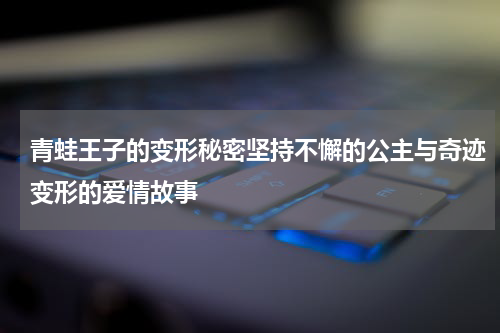 青蛙王子的变形秘密坚持不懈的公主与奇迹变形的爱情故事