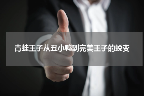 青蛙王子从丑小鸭到完美王子的蜕变