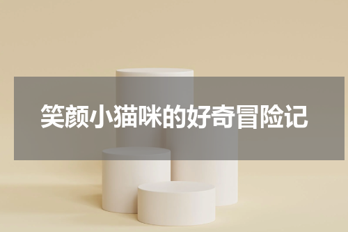 笑颜小猫咪的好奇冒险记