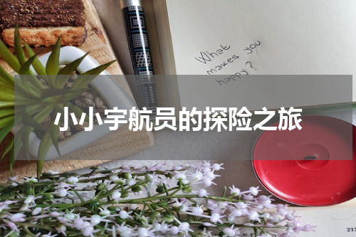 小小宇航员的探险之旅