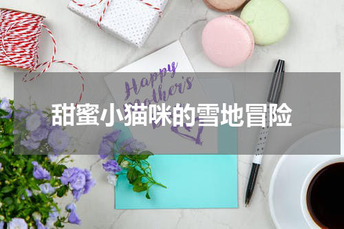 甜蜜小猫咪的雪地冒险