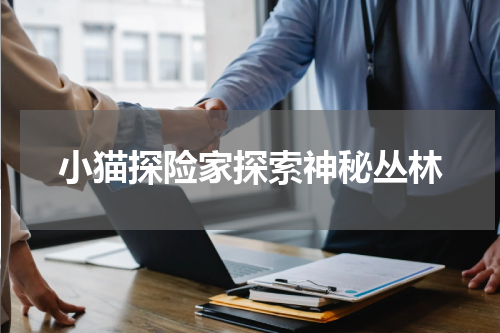 小猫探险家探索神秘丛林