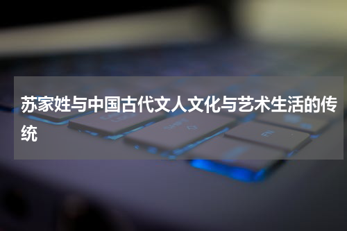 苏家姓与中国古代文人文化与艺术生活的传统